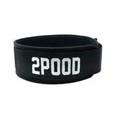 2POOD WE DON'T QUIT 4" WEIGHTLIFTING BELT